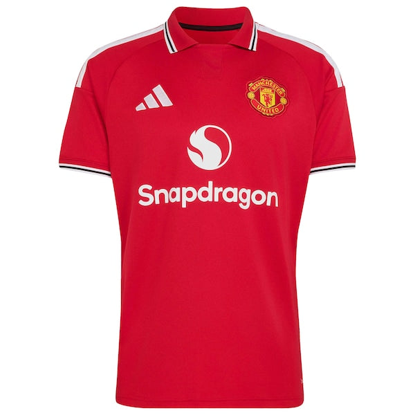 Official-Adidas Manchester United 2026/27 Home Replica Custom Jersey Red