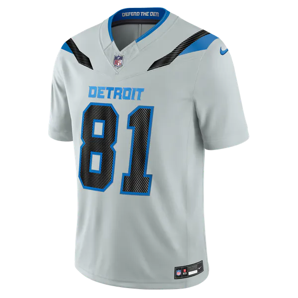 Calvin Johnson Detroit Lions Official-Nike 2026 Rivalries Collection Stitched Limited Jersey - Silver