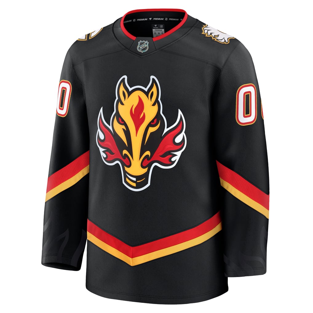 Teams Fans Shop Calgary Flames Fanatics Alternate Premium Custom Jersey