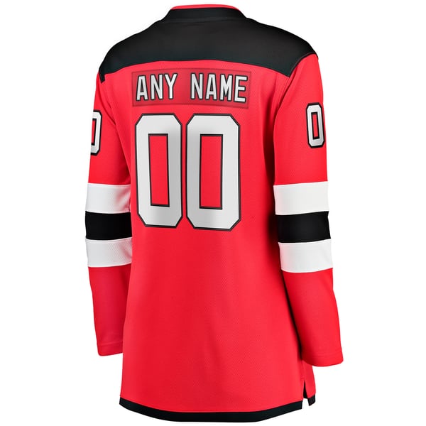 Teams Fans Shop Fanatics Women's New Jersey Devils Breakaway Jersey Red