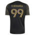 Official-Adidas LAFC 2026 Primary Kit Replica Custom Jersey Black