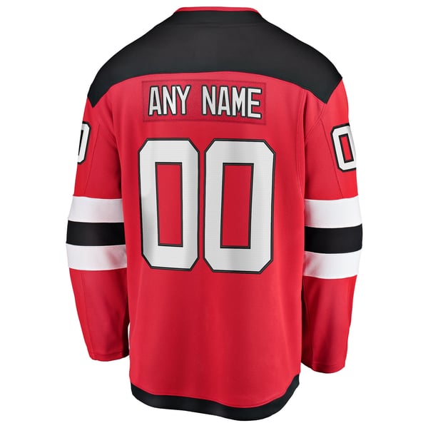 Teams Fans Shop Fanatics New Jersey Devils Breakaway Jersey Red