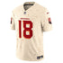 Marvin Harrison Jr. Arizona Cardinals Official-Nike 2025 Rivalries Collection Stitched Limited Jersey - Natural