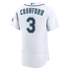 J.P. Crawford Seattle Mariners Official-Nike Home 50th Season Authentic Jersey - White