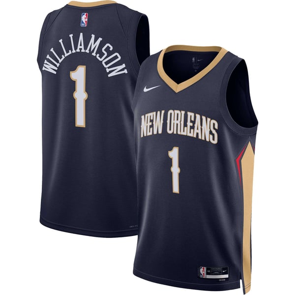 Teams Fans Shop Nike Zion Williamson Pelicans Swingman Jersey