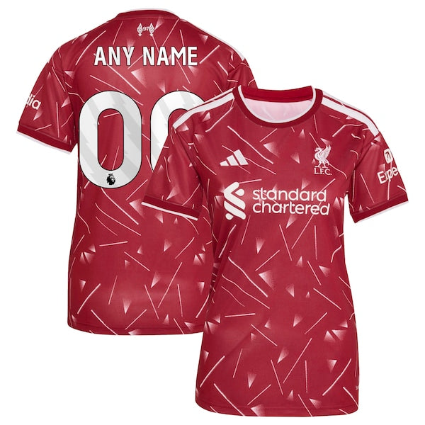 Official-Adidas Liverpool 2026/27 Home Replica Custom Jersey Red