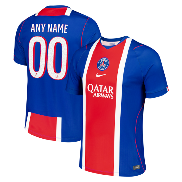 Official-nike Paris Saint-Germain 2026/27 Home Stadium Replica Custom Jersey Blue