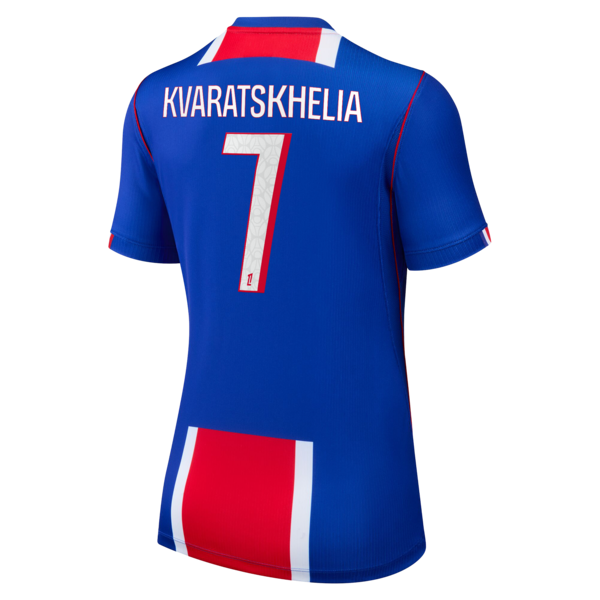 Official-nike Khvicha Kvaratskhelia Paris Saint-Germain 2026/27 Home Stadium Replica Jersey Blue