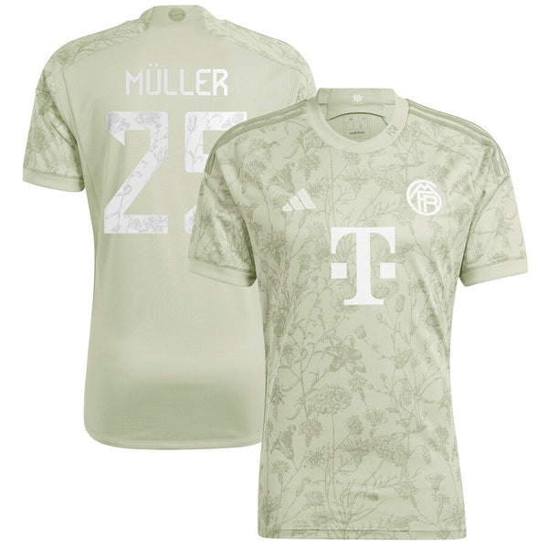 Thomas Müller Bayern Munich adidas 2023/24 Oktoberfest Player Jersey - Green