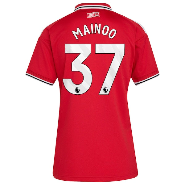 Official-Adidas Kobbie Mainoo Manchester United 2026/27 Home Stadium Replica Jersey Red