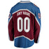 Teams Fans Shop Colorado Avalanche Fanatics Home Breakaway Custom Jersey