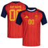 Official-Adidas Spain National Team 2026 Home Replica Custom Jersey Red