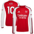 Eberechi Eze Arsenal Official-Adidas 2026/27 Home Replica Long Sleeve Jersey - Red
