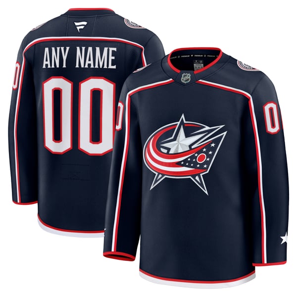 Teams Fans Shop Columbus Blue Jackets Fanatics Home Premium Jersey Navy