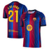 Official-nike Frenkie De Jong Barcelona 2026/27 Home Stadium Replica Jersey Red