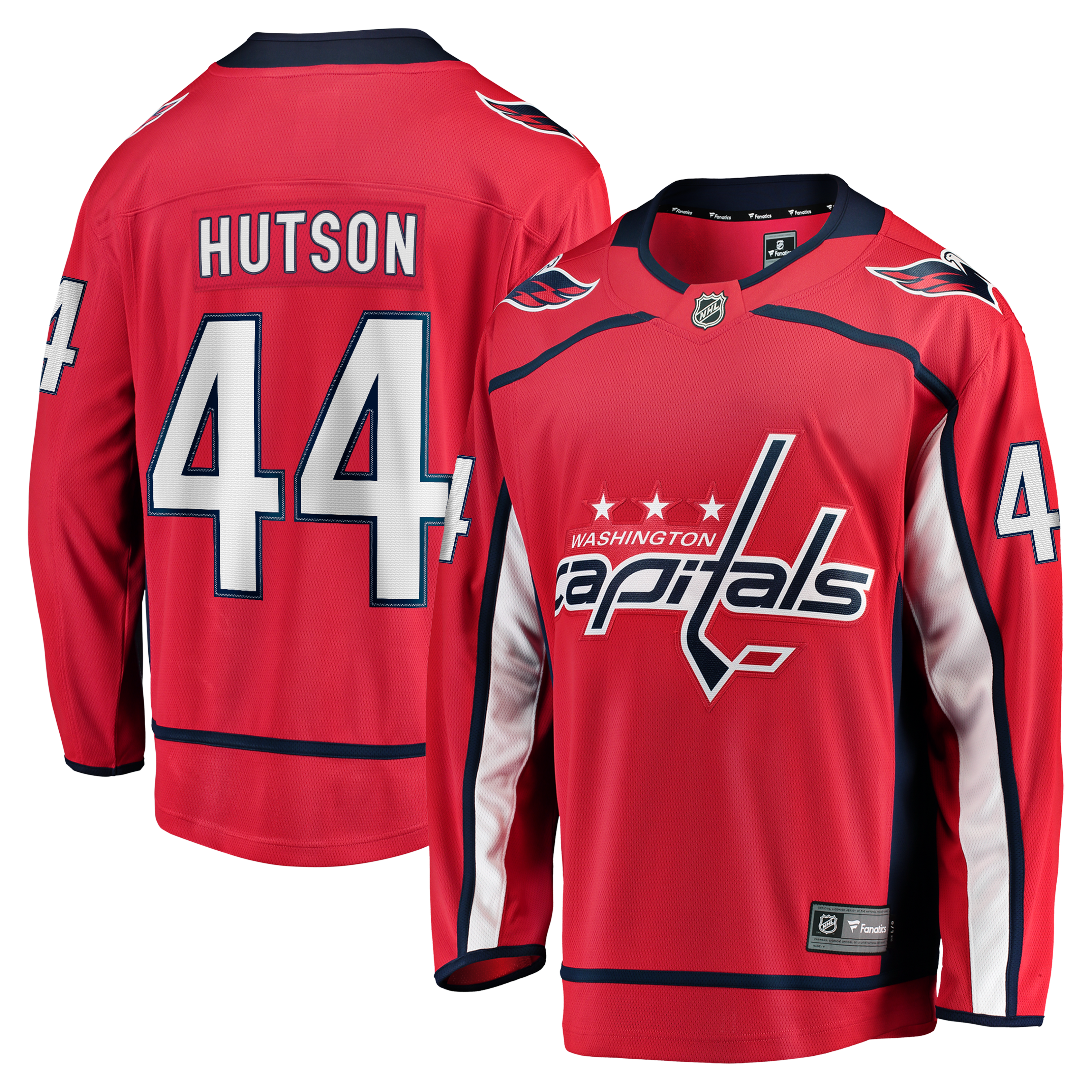 Teams Fans Shop Cole Hutson Washington Capitals Fanatics Home Breakaway Jersey - Red