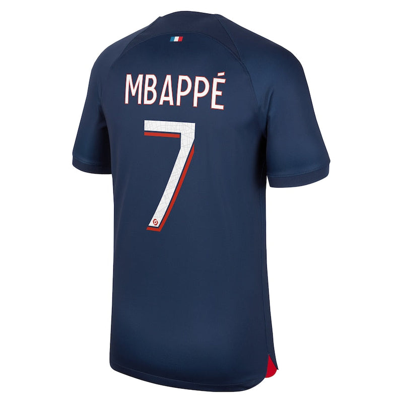 Kylian Mbappe Paris Saint-Germain Nike 2023/24 Home Player Jersey - Navy