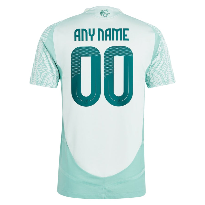 Mexico National Team adidas 2024 Away Authentic Custom Jersey - Green