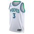 Jaden McDaniels Minnesota Timberwolves Official-Nike Unisex Swingman Jersey - Association Edition - White