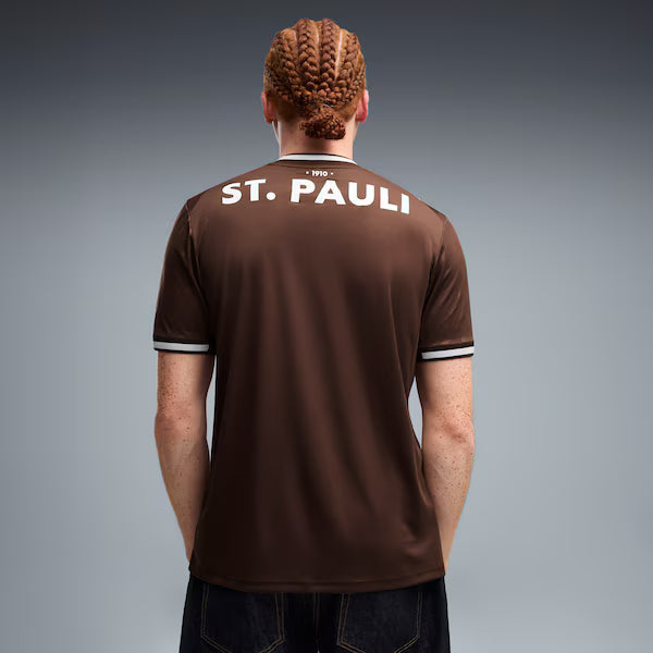St. Pauli Official-Puma 2026/27 Home Replica Jersey - Brown