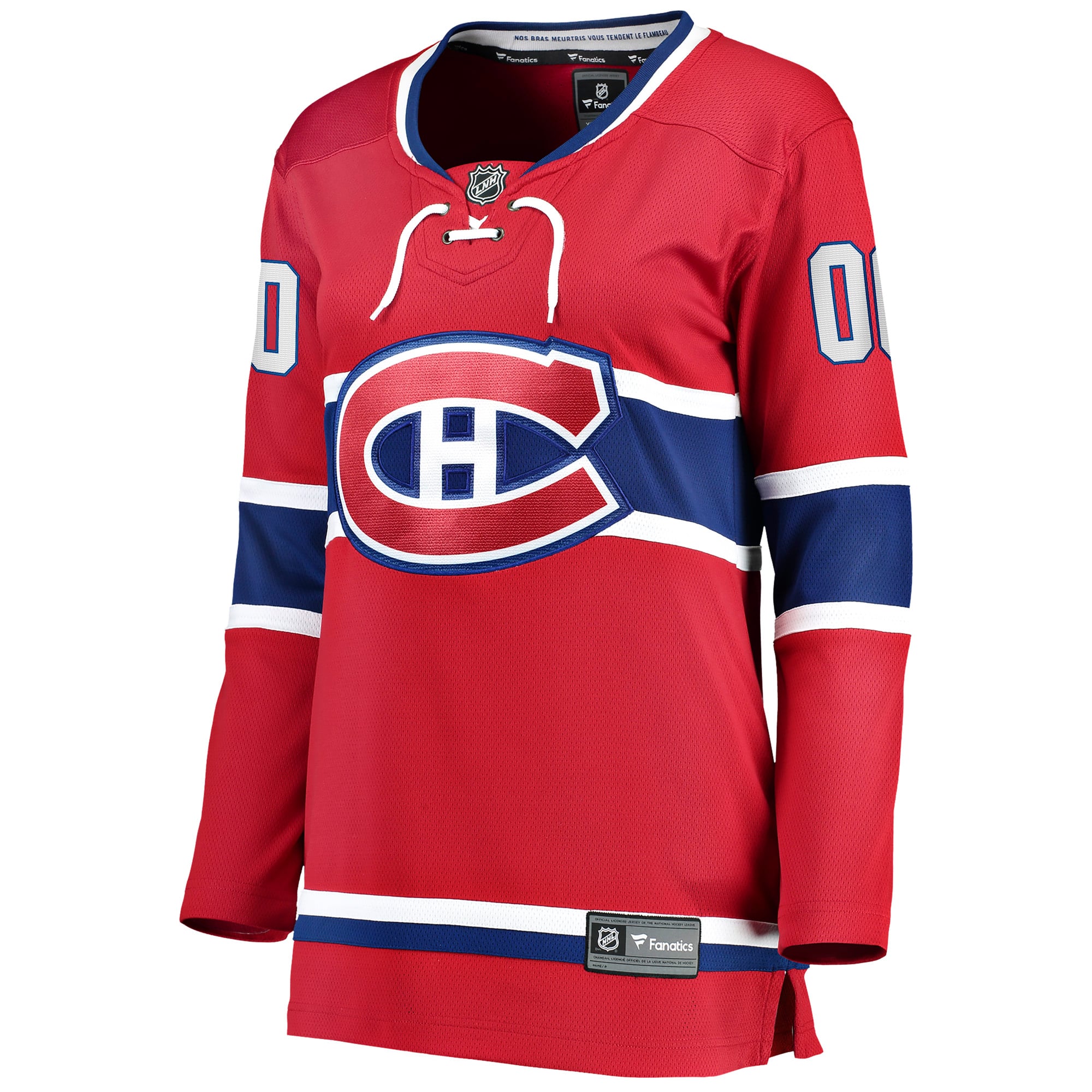 Teams Fans Shop Fanatics Women's Montreal Canadiens Home Breakaway Custom Jersey - Red