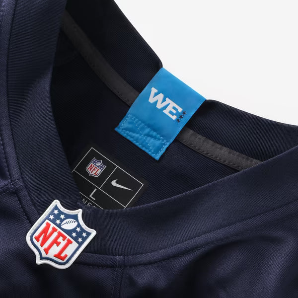Jeffery Simmons Tennessee Titans Official-Nike 2026 Rivalries Collection Game Jersey - Navy