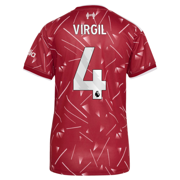 Official-Adidas Virgil Van Dijk Liverpool 2026/27 Home Replica Jersey Red
