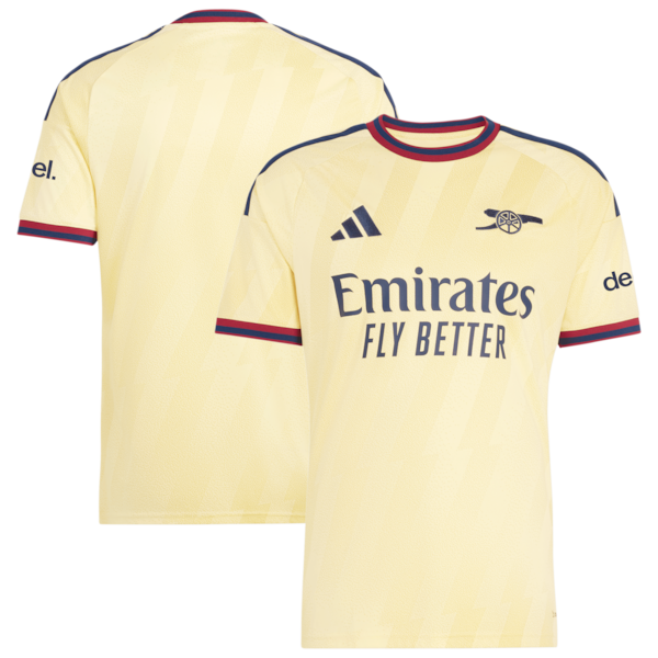 Arsenal Official-Adidas 2026/27 Third Replica Jersey - Yellow