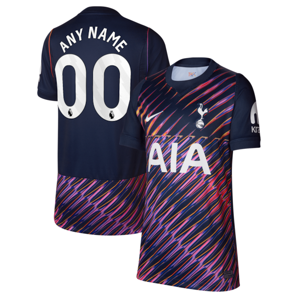 Official-nike Tottenham Hotspur 2026/27 Away Stadium Replica Custom Jersey Navy