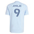 Official-Adidas Dejan Joveljic Sporting Kansas City 2025 One KC Replica Player Jersey Light Blue