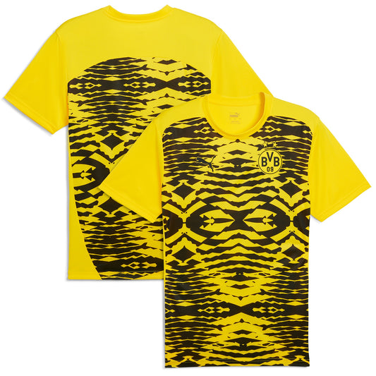 Borussia Dortmund PUMA Prematch 2025 Jersey - Yellow