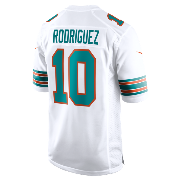 Jacob Rodriguez Miami Dolphins Official-Nike Alternate Game Jersey - White