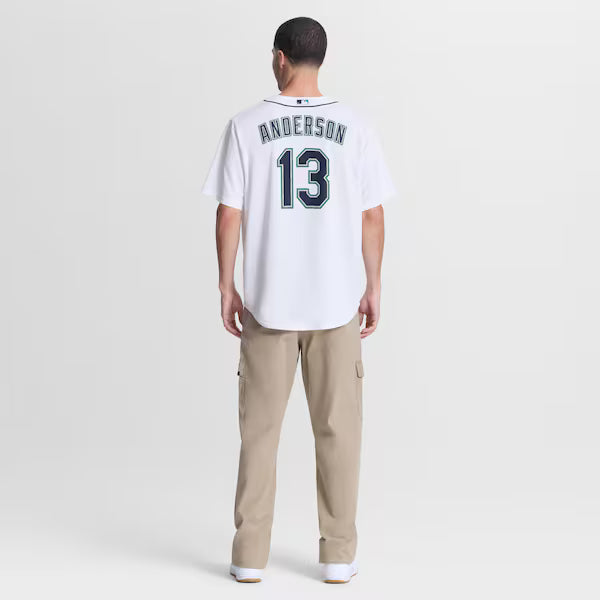 Kade Anderson Seattle Mariners Official-Nike Home Replica Jersey - White