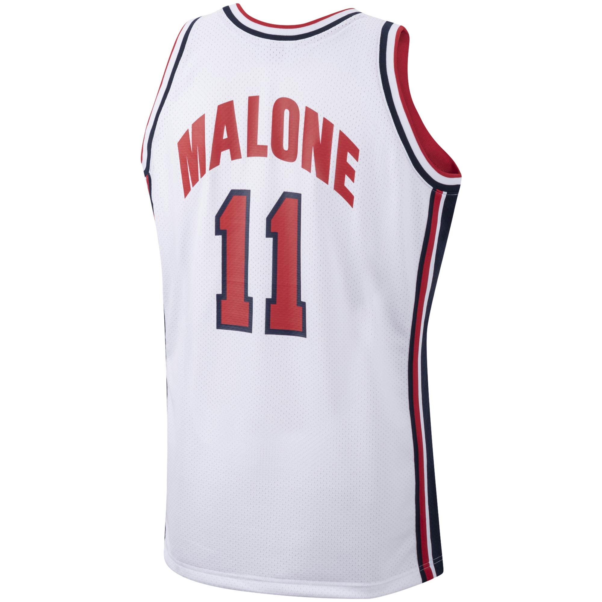 Teams Fans Shop Mitchell & Ness Karl Malone 1992 USA Jersey White