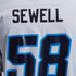 Penei Sewell Detroit Lions Official-Nike 2026 Rivalries Collection Game Jersey - Silver