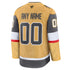 Teams Fans Shop Vegas Golden Knights Fanatics Home Premium Jersey - Gold