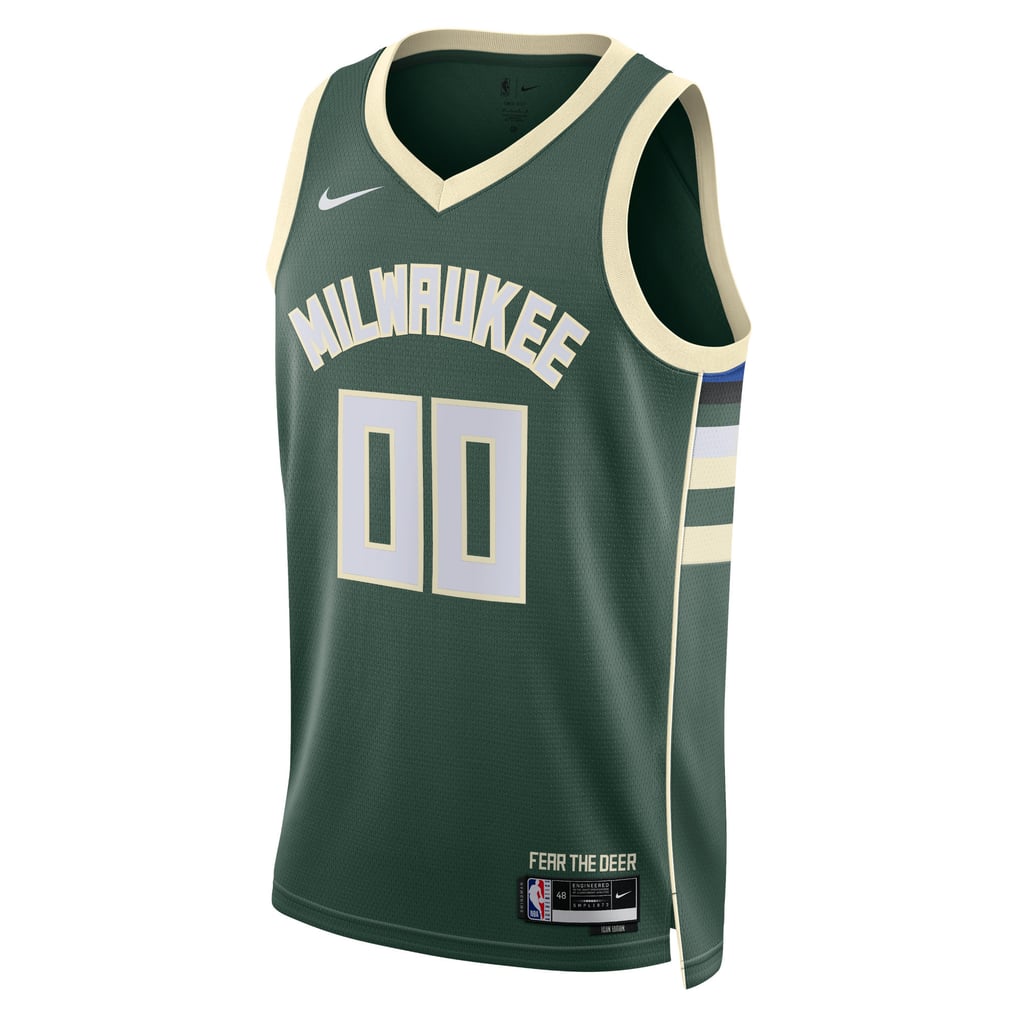 Teams Fans Shop Nike Unisex Milwaukee Bucks Custom Swingman Jersey