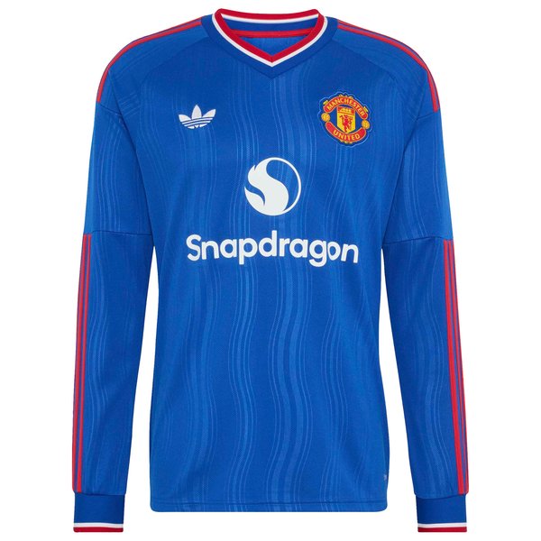 Mason Mount Manchester United Official-Adidas 2026/27 Away Replica Long Sleeve Jersey - Royal