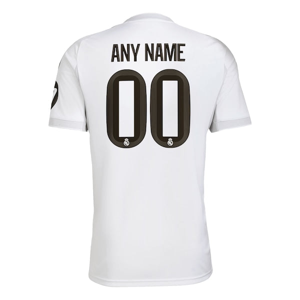 Official-Adidas Real Madrid 2025/26 Home Replica Custom Jersey White