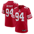 Romello Height San Francisco 49ers Official-Nike Team Game Jersey - Scarlet
