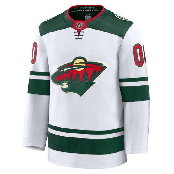 Teams Fans Shop Fanatics Minnesota Wild Away Custom Jersey - White