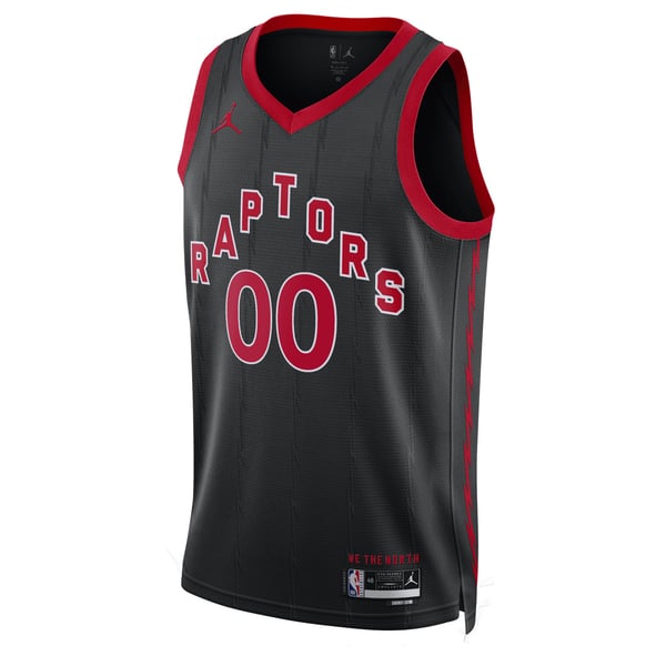 Teams Fans Shop Unisex Jordan Brand Toronto Raptors Statement Jersey Black