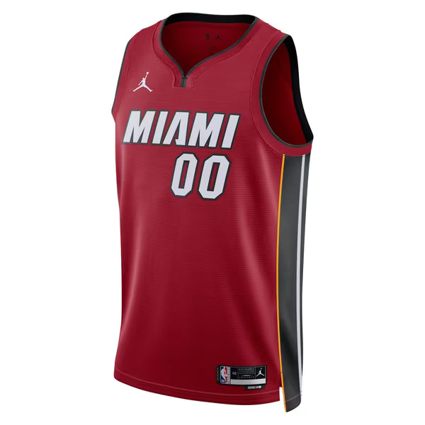 Teams Fans Shop Unisex Miami Heat Jordan Brand Statement Jersey Red