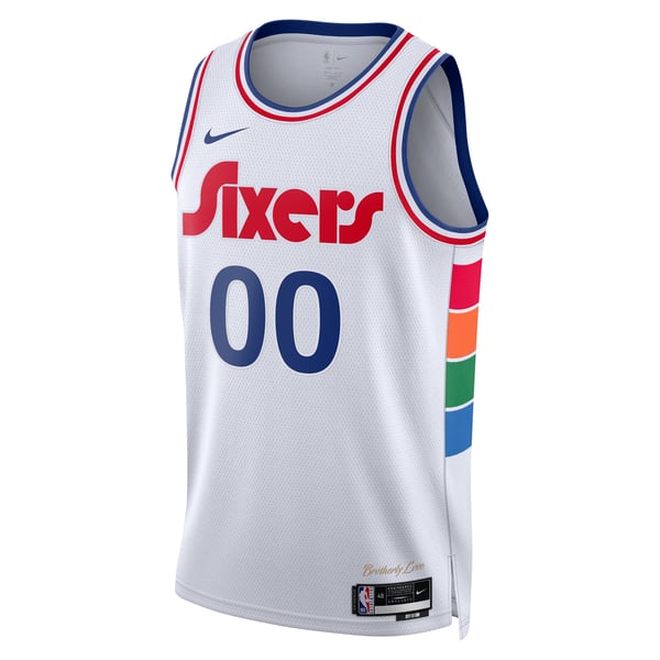 Teams Fans Shop Nike Unisex 76ers City Edition Jersey