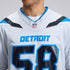 Penei Sewell Detroit Lions Official-Nike 2026 Rivalries Collection Game Jersey - Silver