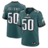 Keyshawn James-Newby Philadelphia Eagles Official-Nike Team Game Jersey - Midnight Green