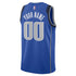 Teams Fans Shop Nike Unisex Dallas Mavericks Swingman Custom Jersey Blue