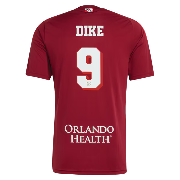 Daryl Dike Orlando City SC Official-Adidas 2026 Archive Replica Jersey - Red
