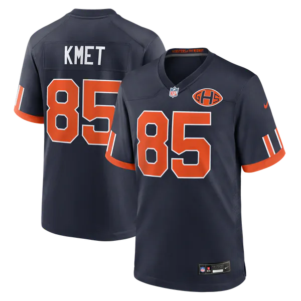 Cole Kmet Chicago Bears Official-Nike 2026 Rivalries Collection Game Jersey - Navy