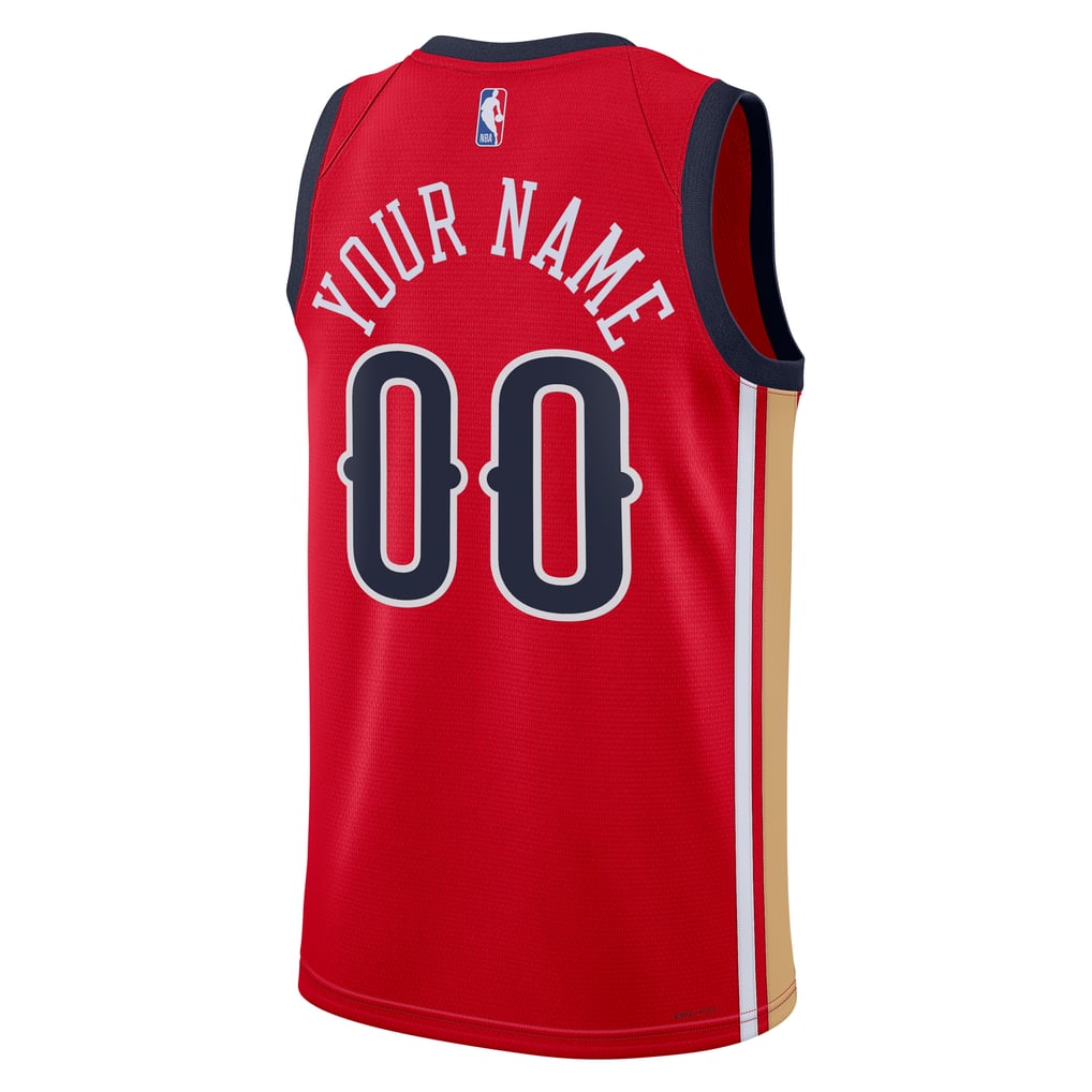 Teams Fans Shop New Orleans Pelicans Jordan Brand Unisex Swingman Jersey Red